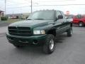 2000 Forest Green Pearlcoat Dodge Ram 2500 SLT Extended Cab 4x4  photo #1