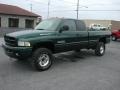 2000 Forest Green Pearlcoat Dodge Ram 2500 SLT Extended Cab 4x4  photo #2