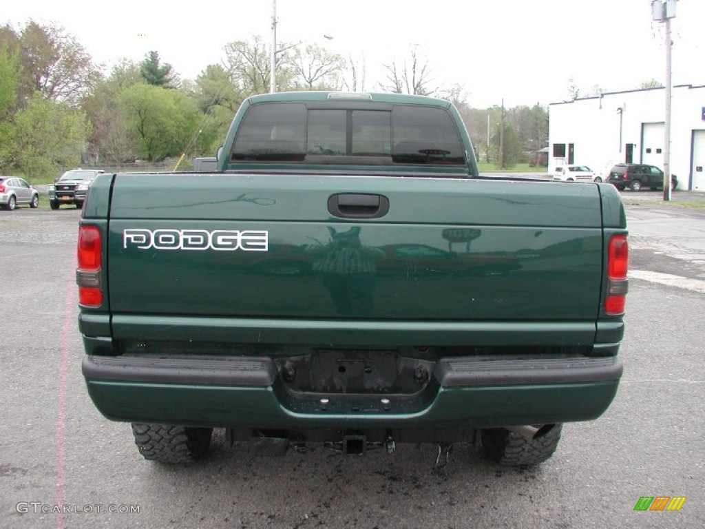 2000 Ram 2500 SLT Extended Cab 4x4 - Forest Green Pearlcoat / Agate photo #8