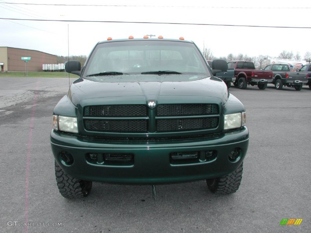 2000 Ram 2500 SLT Extended Cab 4x4 - Forest Green Pearlcoat / Agate photo #16