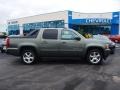 Steel Green Metallic 2011 Chevrolet Avalanche LT 4x4