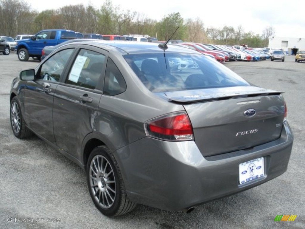 2010 Focus SES Sedan - Sterling Grey Metallic / Charcoal Black photo #6