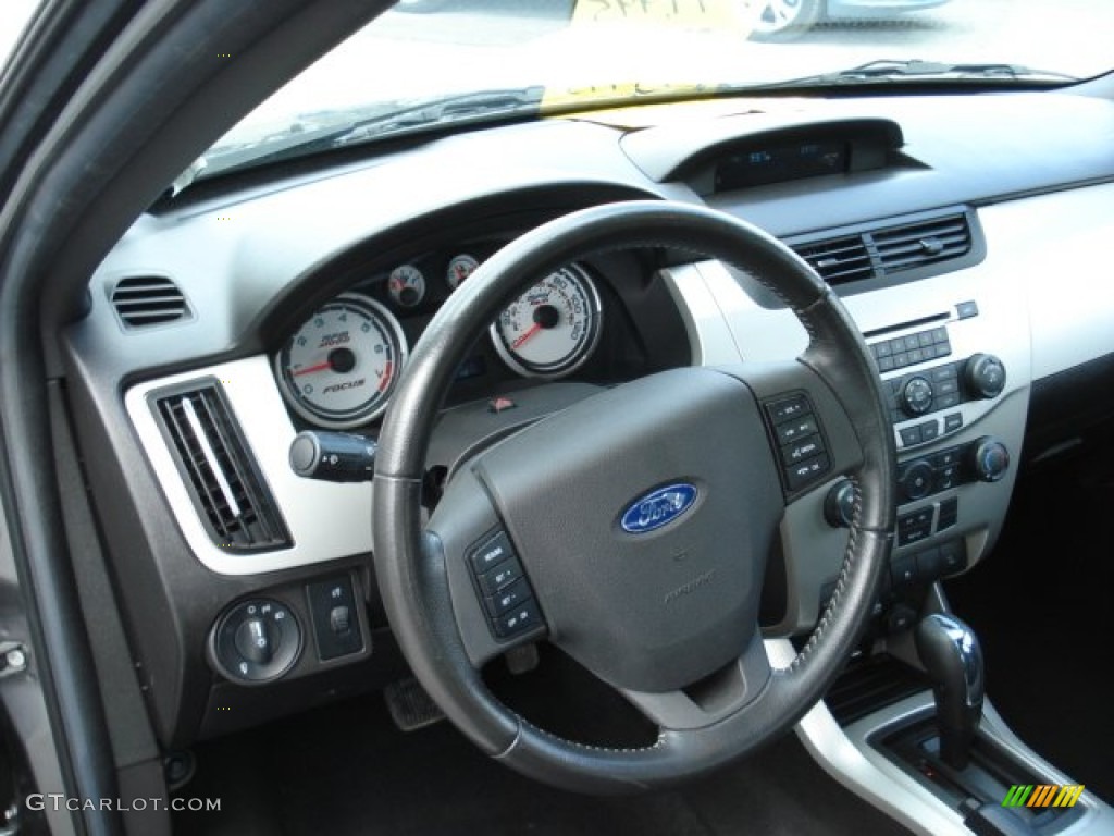 2010 Focus SES Sedan - Sterling Grey Metallic / Charcoal Black photo #10