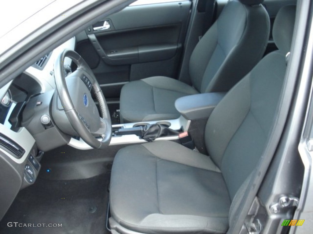 2010 Focus SES Sedan - Sterling Grey Metallic / Charcoal Black photo #11