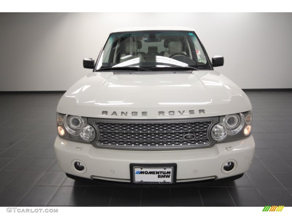 2007 Range Rover Supercharged - Chawton White / Ivory/Black photo #6