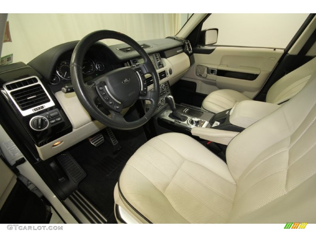 2007 Range Rover Supercharged - Chawton White / Ivory/Black photo #13