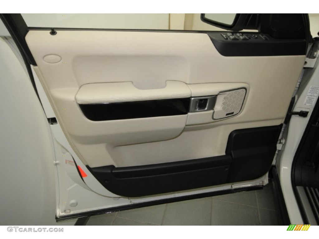 2007 Range Rover Supercharged - Chawton White / Ivory/Black photo #15
