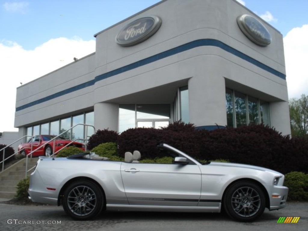 2013 Mustang V6 Mustang Club of America Edition Convertible - Ingot Silver Metallic / Charcoal Black photo #1