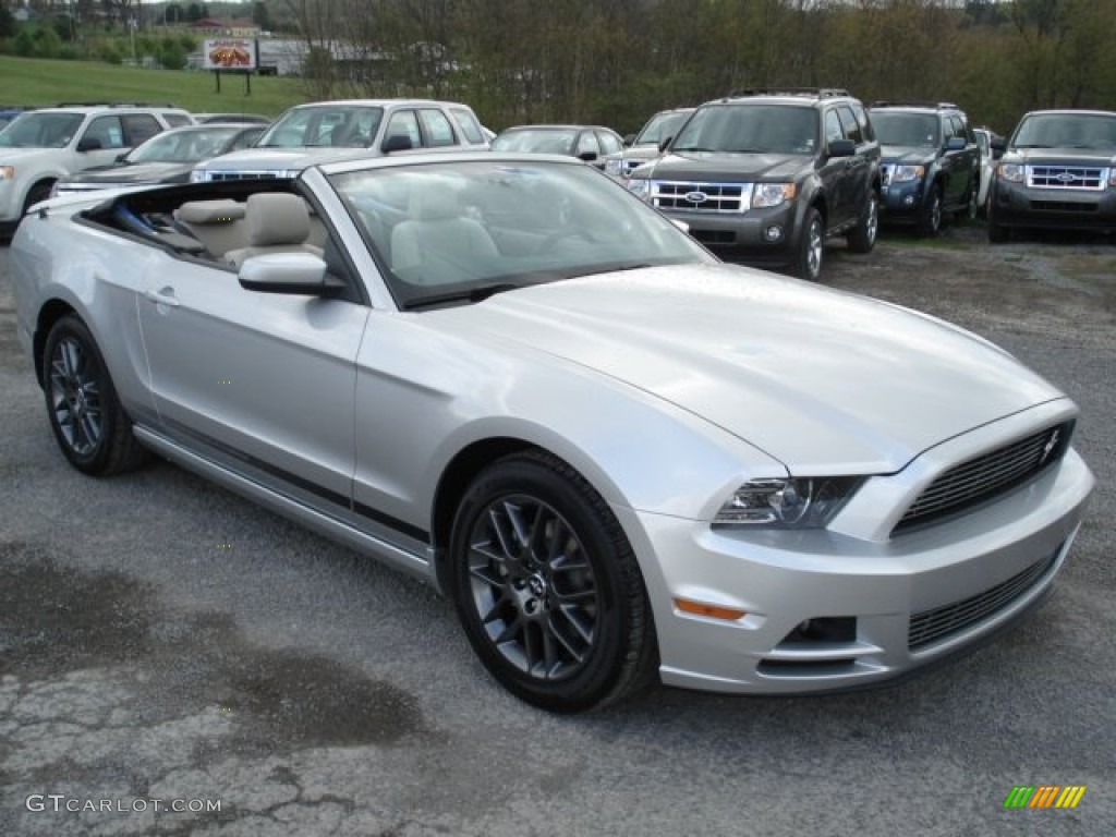 2013 Mustang V6 Mustang Club of America Edition Convertible - Ingot Silver Metallic / Charcoal Black photo #2