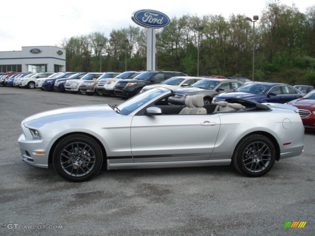 2013 Mustang V6 Mustang Club of America Edition Convertible - Ingot Silver Metallic / Charcoal Black photo #5