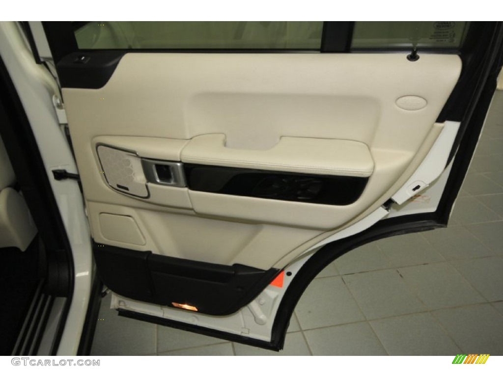 2007 Range Rover Supercharged - Chawton White / Ivory/Black photo #41