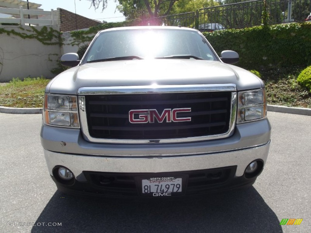 2008 Sierra 1500 SLE Crew Cab - Silver Birch Metallic / Light Titanium photo #3