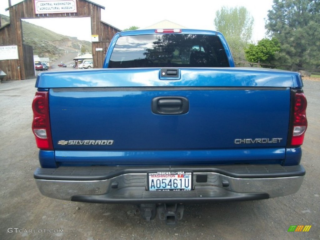 2004 Silverado 1500 LS Extended Cab - Arrival Blue Metallic / Dark Charcoal photo #3