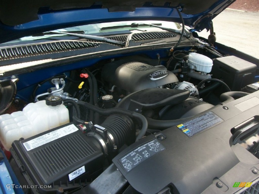 2004 Silverado 1500 LS Extended Cab - Arrival Blue Metallic / Dark Charcoal photo #32