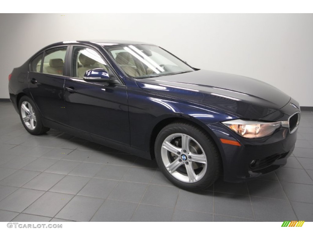 2012 3 Series 328i Sedan - Imperial Blue Metallic / Venetian Beige photo #1