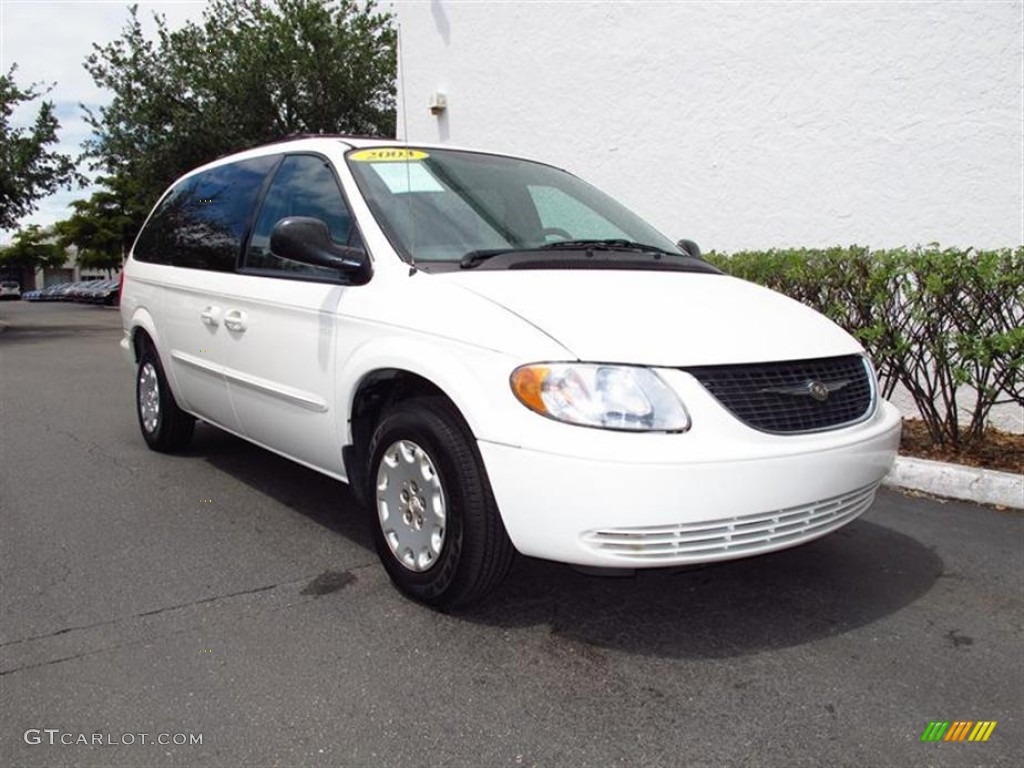 Stone White Chrysler Town & Country