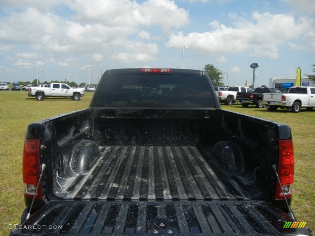 2008 Sierra 1500 SLE Crew Cab 4x4 - Onyx Black / Dark Titanium photo #4