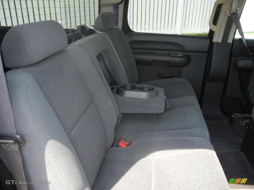 2008 Sierra 1500 SLE Crew Cab 4x4 - Onyx Black / Dark Titanium photo #8