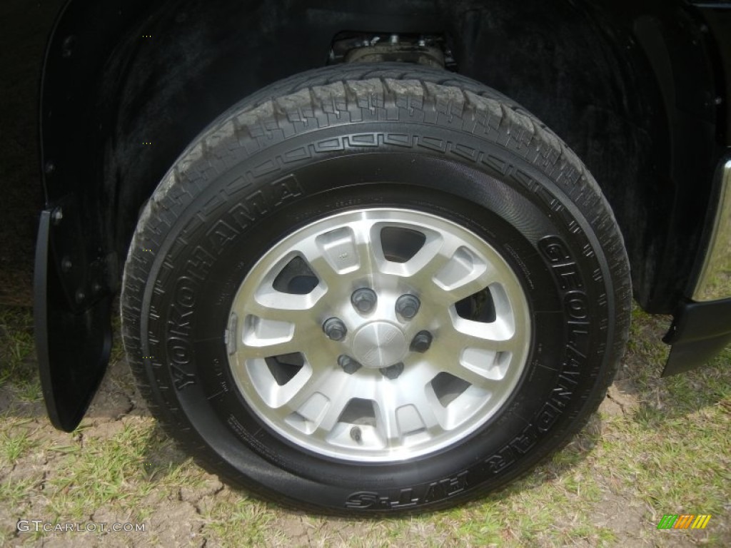 2008 Sierra 1500 SLE Crew Cab 4x4 - Onyx Black / Dark Titanium photo #22