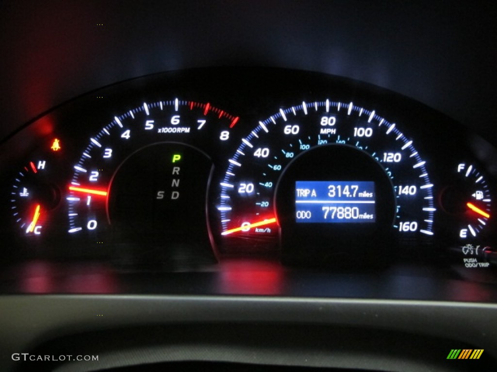 2007 Camry XLE V6 - Black / Bisque photo #28