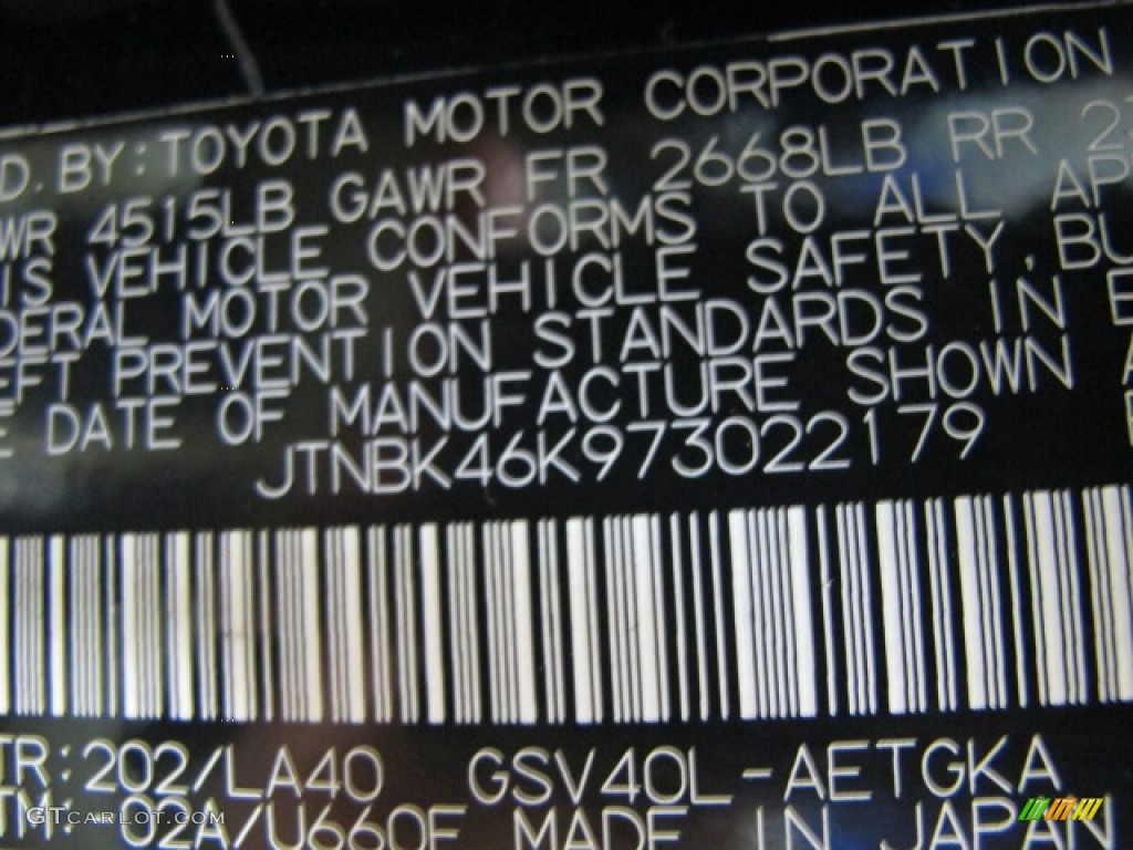 2007 Camry XLE V6 - Black / Bisque photo #44