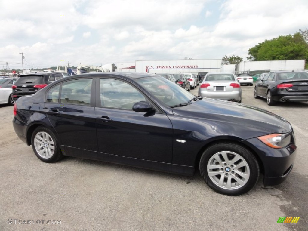 2006 3 Series 325xi Sedan - Monaco Blue Metallic / Beige photo #7