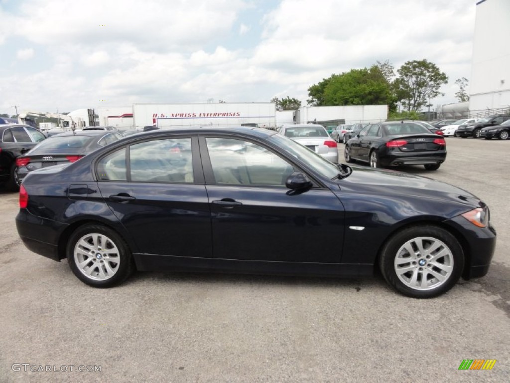 2006 3 Series 325xi Sedan - Monaco Blue Metallic / Beige photo #8