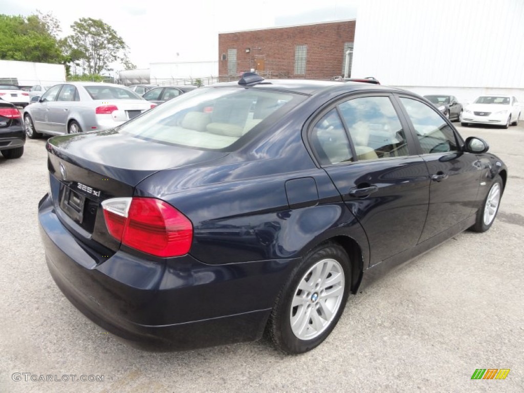 2006 3 Series 325xi Sedan - Monaco Blue Metallic / Beige photo #9