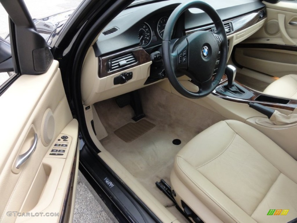 2006 3 Series 325xi Sedan - Monaco Blue Metallic / Beige photo #14