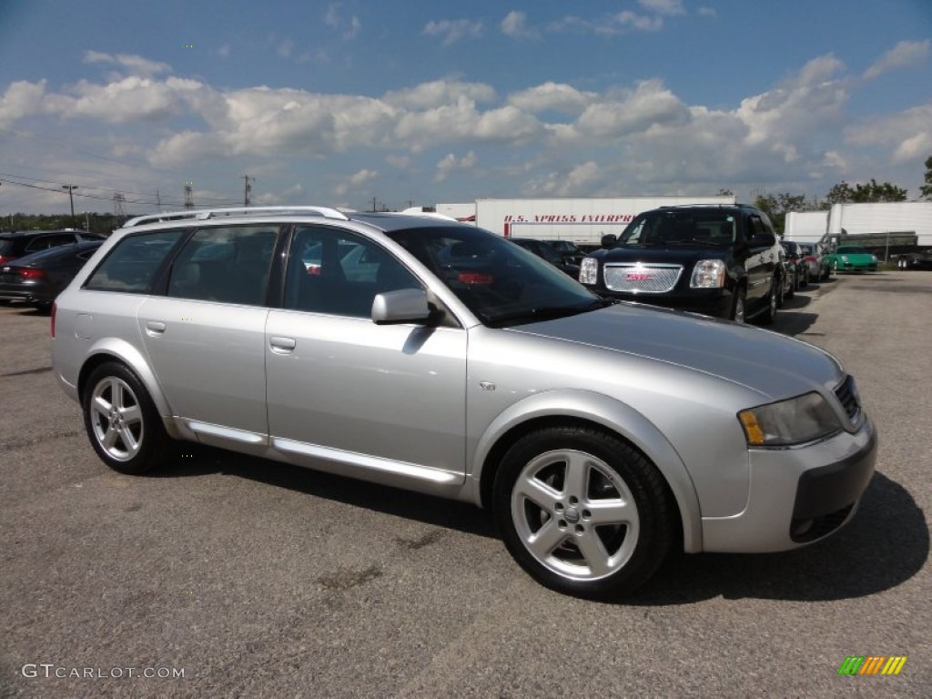 Light Silver Metallic 2004 Audi Allroad 4.2 quattro Avant Exterior Photo #64577672