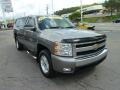 2007 Graystone Metallic Chevrolet Silverado 1500 LT Regular Cab 4x4  photo #7