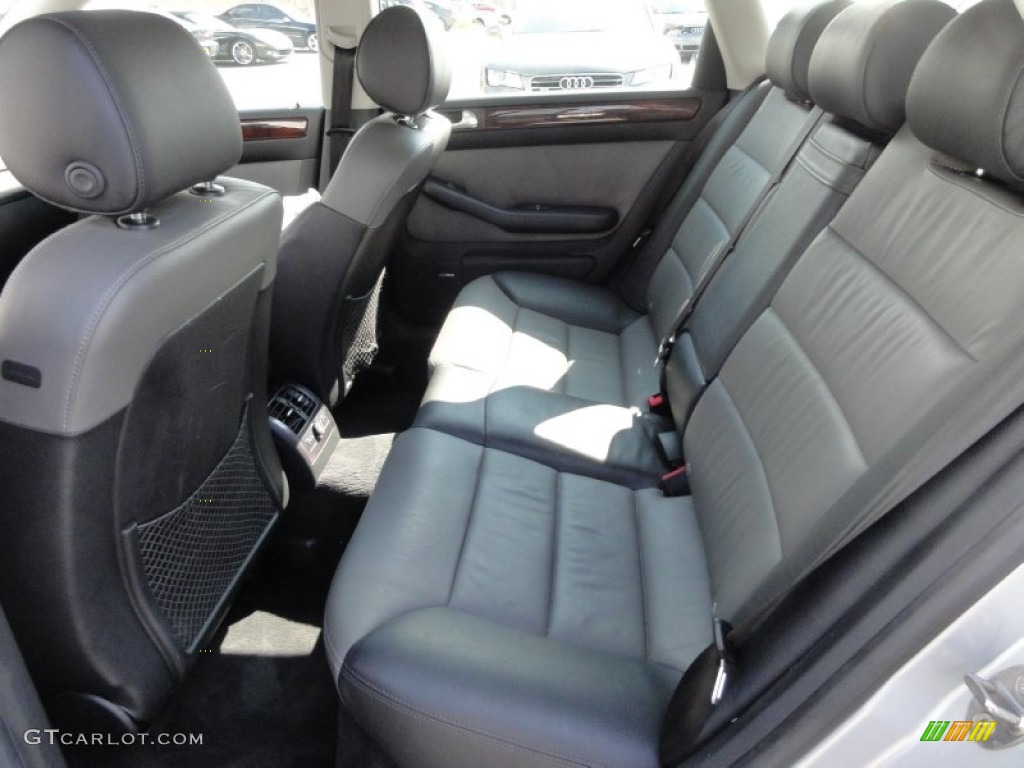 2004 Audi Allroad 4.2 quattro Avant Rear Seat Photo #64577870