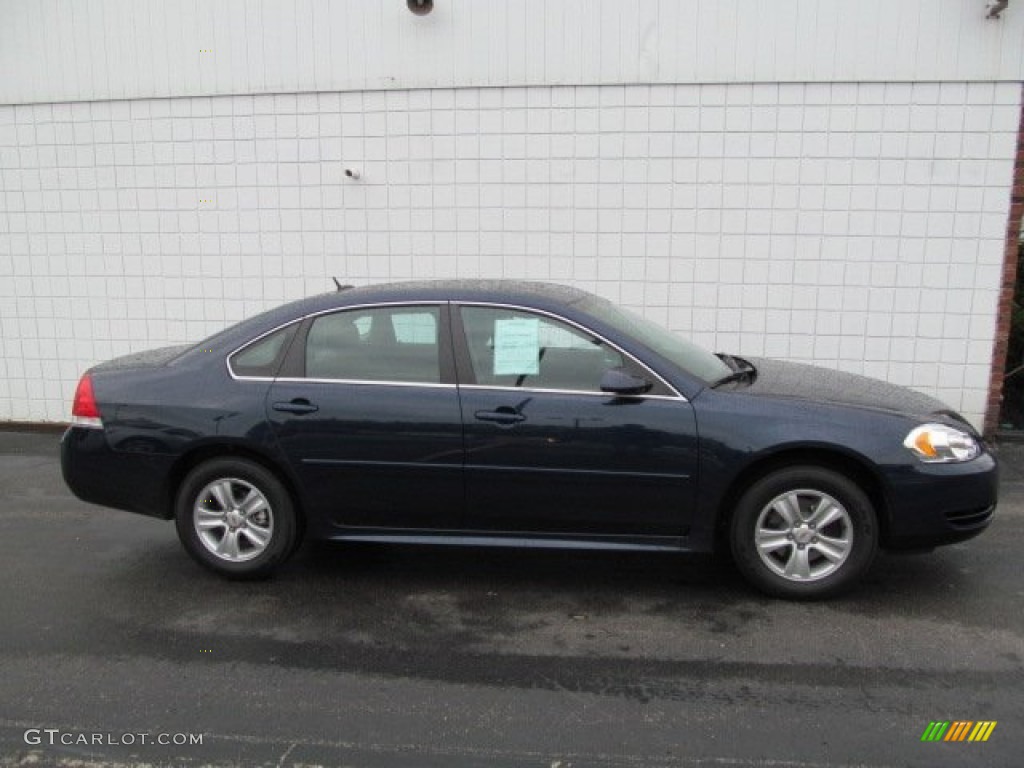 2012 Impala LS - Imperial Blue Metallic / Gray photo #2