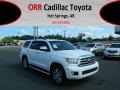 2010 Super White Toyota Sequoia Limited 4WD  photo #1