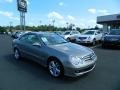 2008 Iridium Silver Metallic Mercedes-Benz CLK 350 Coupe  photo #2