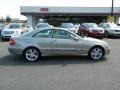 2008 Iridium Silver Metallic Mercedes-Benz CLK 350 Coupe  photo #3