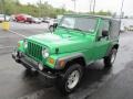 2004 Electric Lime Green Pearl Jeep Wrangler Sport 4x4  photo #6