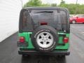 2004 Electric Lime Green Pearl Jeep Wrangler Sport 4x4  photo #8