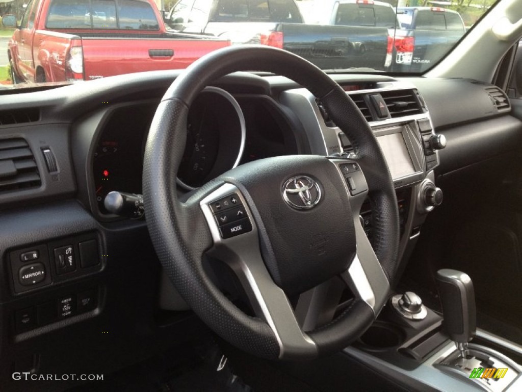 2011 4Runner Limited 4x4 - Shoreline Blue Pearl / Black Leather photo #23