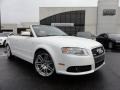 Ibis White 2009 Audi A4 2.0T Cabriolet
