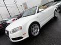 Ibis White - A4 2.0T Cabriolet Photo No. 3