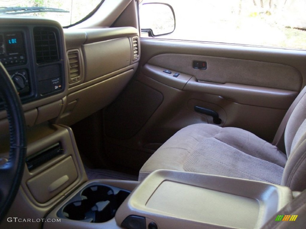 2000 Silverado 1500 LS Extended Cab 4x4 - Meadow Green Metallic / Medium Oak photo #44