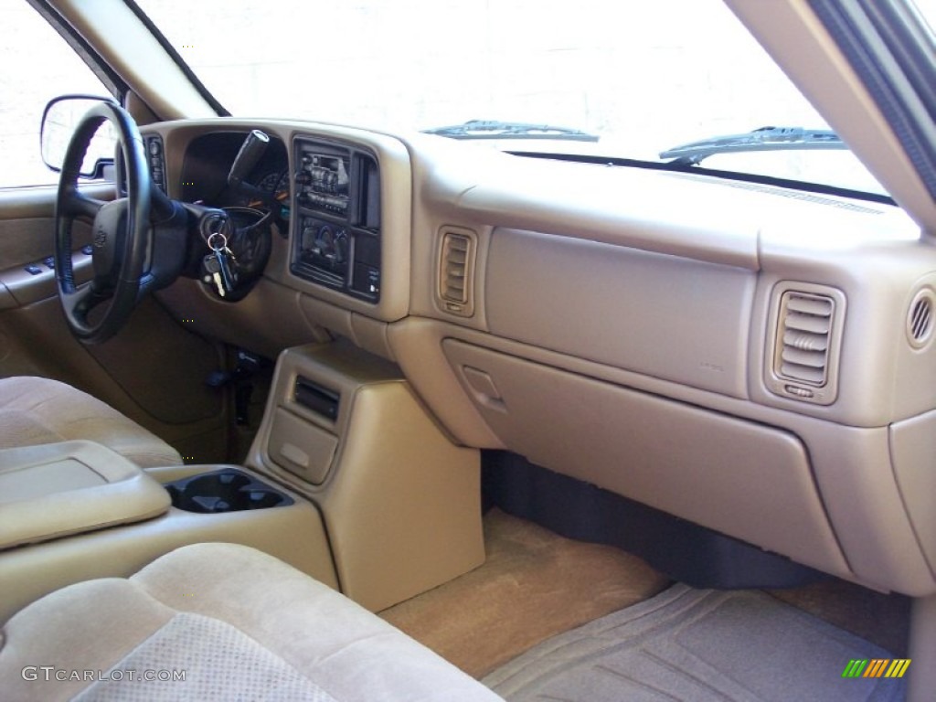 2000 Silverado 1500 LS Extended Cab 4x4 - Meadow Green Metallic / Medium Oak photo #53