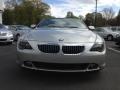 2004 Mineral Silver Metallic BMW 6 Series 645i Convertible  photo #2