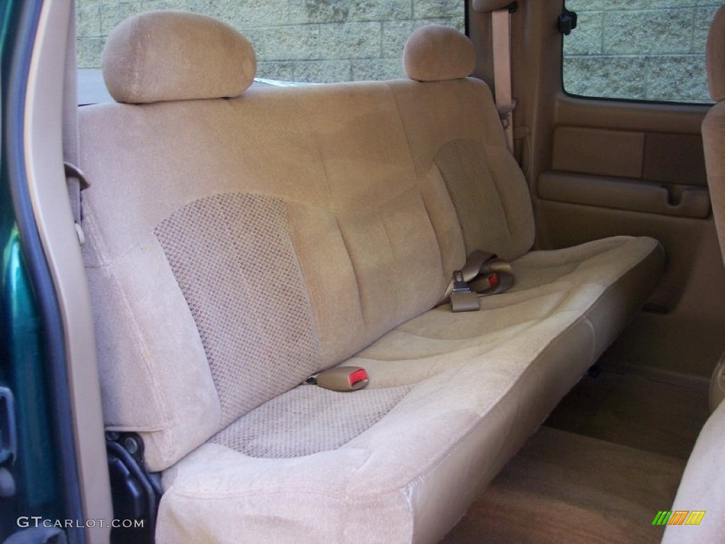 2000 Silverado 1500 LS Extended Cab 4x4 - Meadow Green Metallic / Medium Oak photo #57