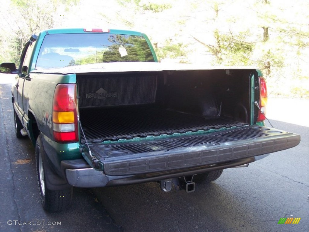 2000 Silverado 1500 LS Extended Cab 4x4 - Meadow Green Metallic / Medium Oak photo #73