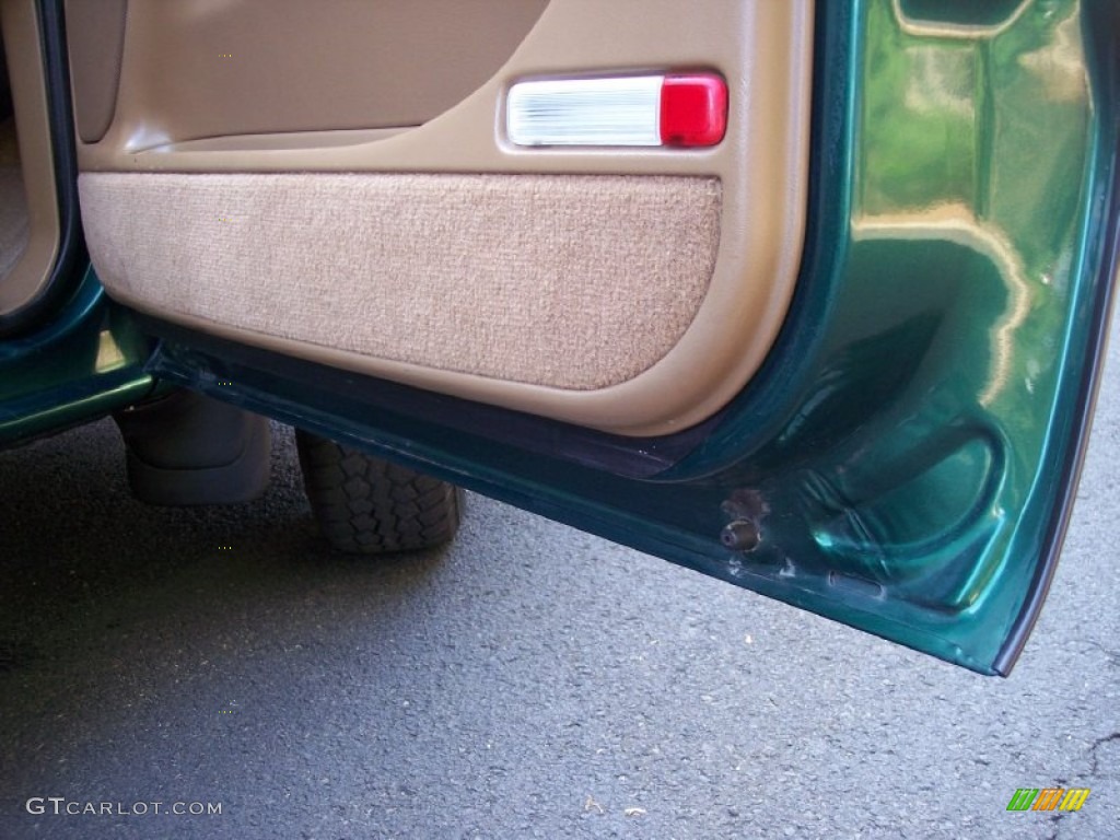 2000 Silverado 1500 LS Extended Cab 4x4 - Meadow Green Metallic / Medium Oak photo #80