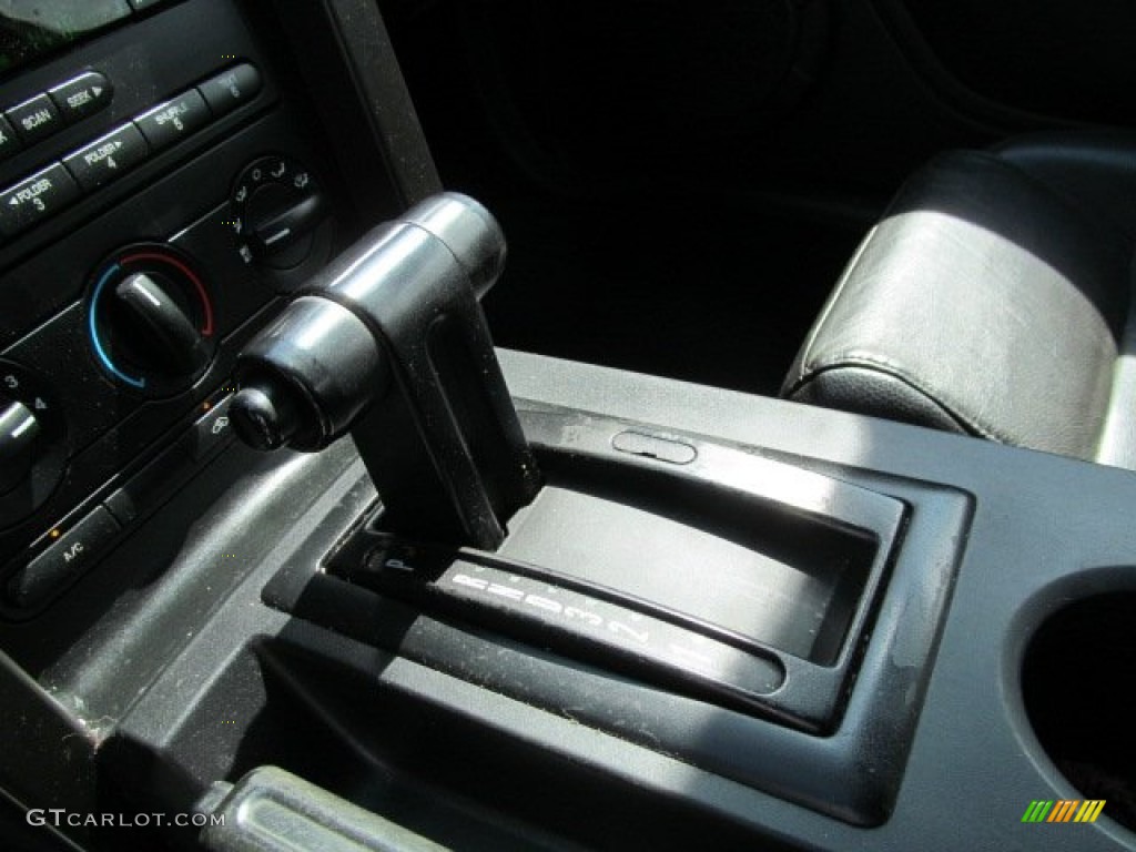 2005 Mustang V6 Premium Coupe - Legend Lime Metallic / Dark Charcoal photo #16