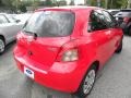 2007 Absolutely Red Toyota Yaris 3 Door Liftback  photo #10