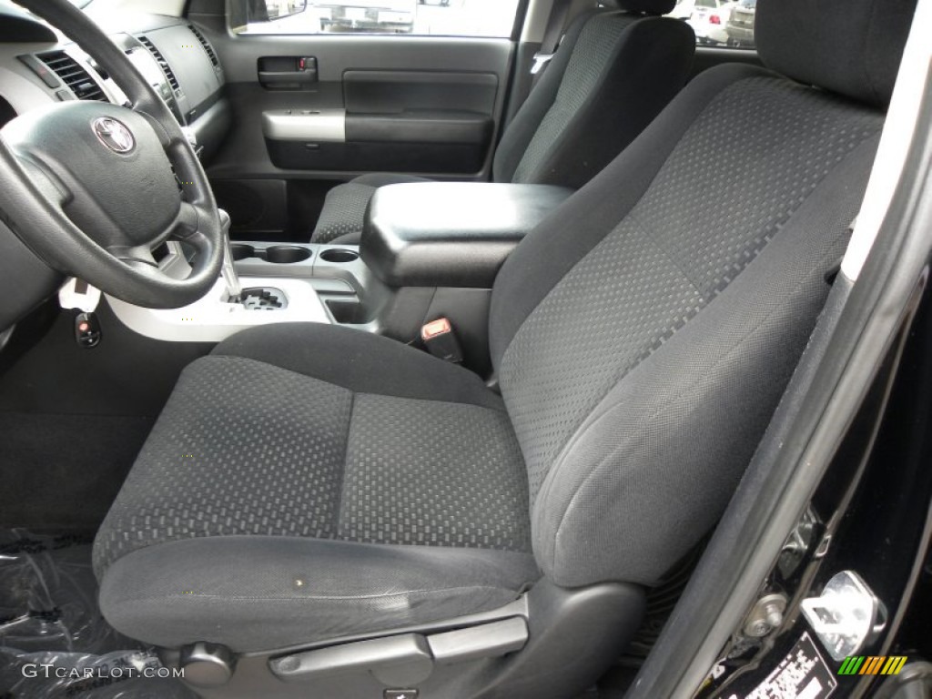 Black Interior 2009 Toyota Tundra TRD Rock Warrior Double Cab 4x4 Photo #64585038